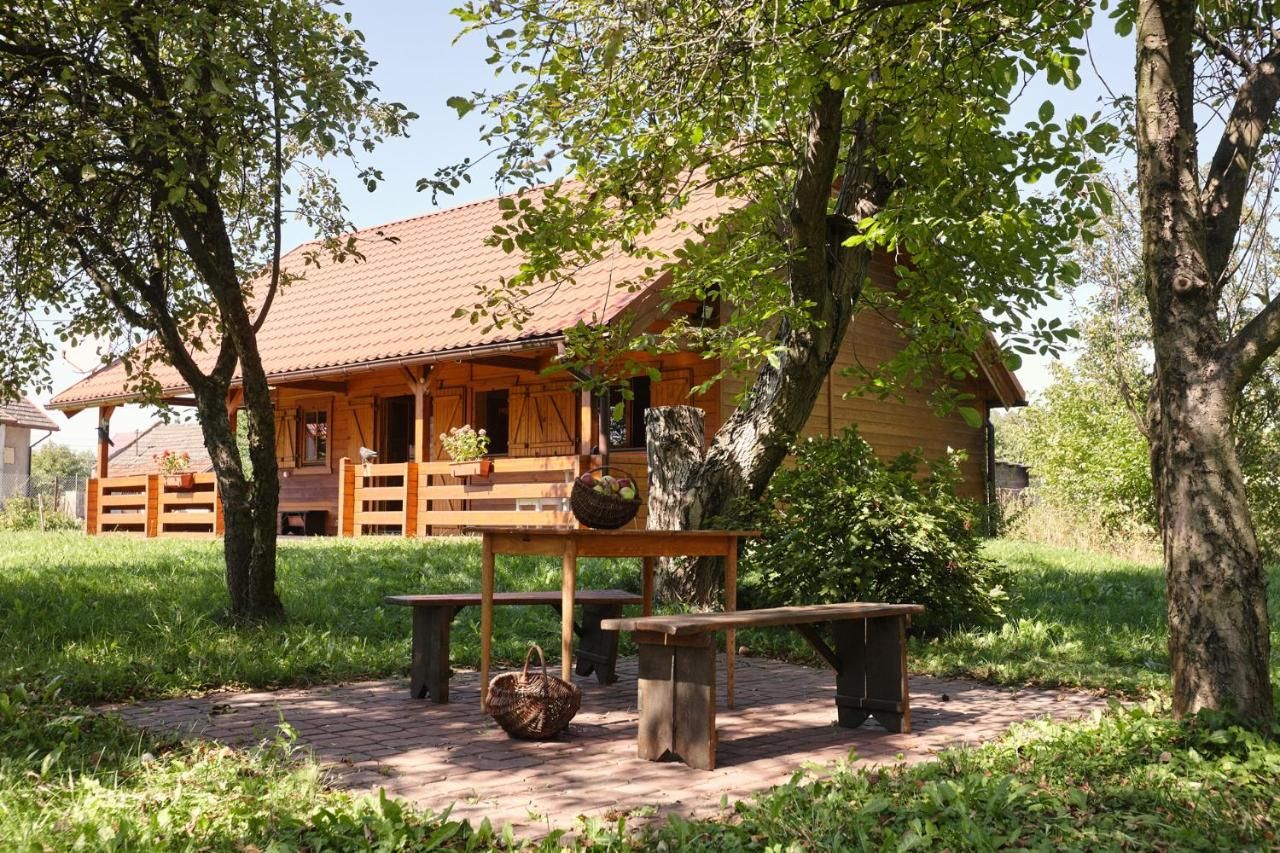 Дома для отпуска Drewniany dom z pięknym ogrodem Бохня